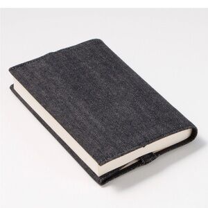 NWT Muji Denim Book Cover